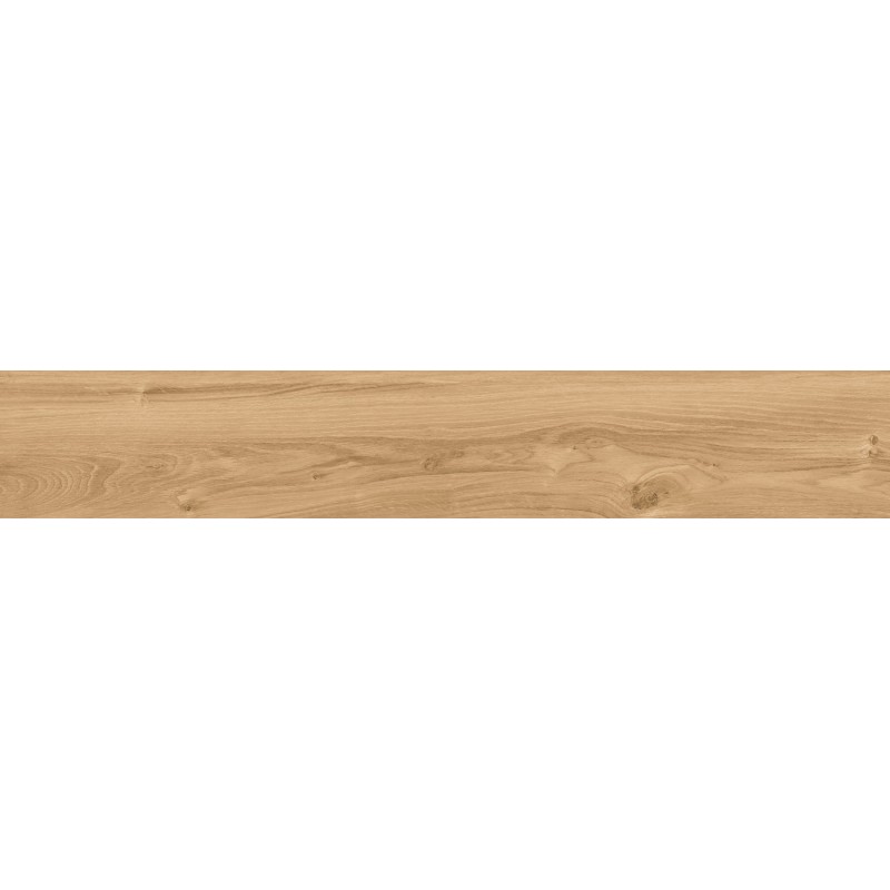 Mexen Meranti Miele glasiertes Feinsteinzeug rekt. G1, holzähnliche Boden- und Wandfliese 120 x 20 cm, matt - TL609-120-020-05