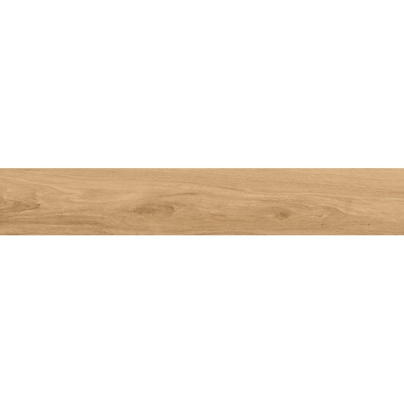 Mexen Meranti Miele glasiertes Feinsteinzeug rekt. G1, holzähnliche Boden- und Wandfliese 120 x 20 cm, matt - TL609-120-020-05