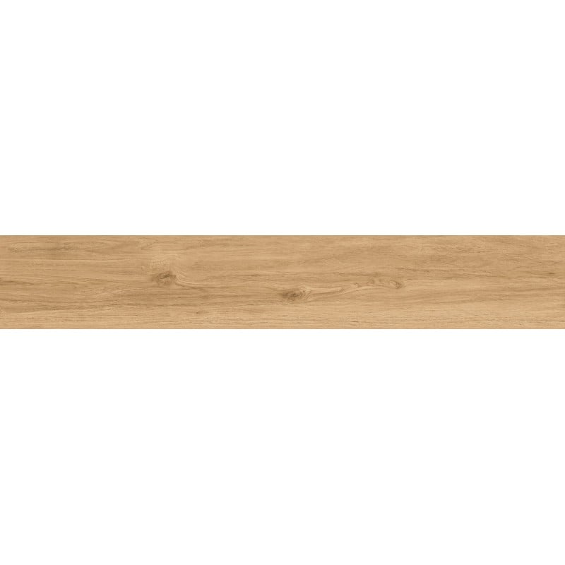 Mexen Meranti Miele glasiertes Feinsteinzeug rekt. G1, holzähnliche Boden- und Wandfliese 120 x 20 cm, matt - TL609-120-020-05