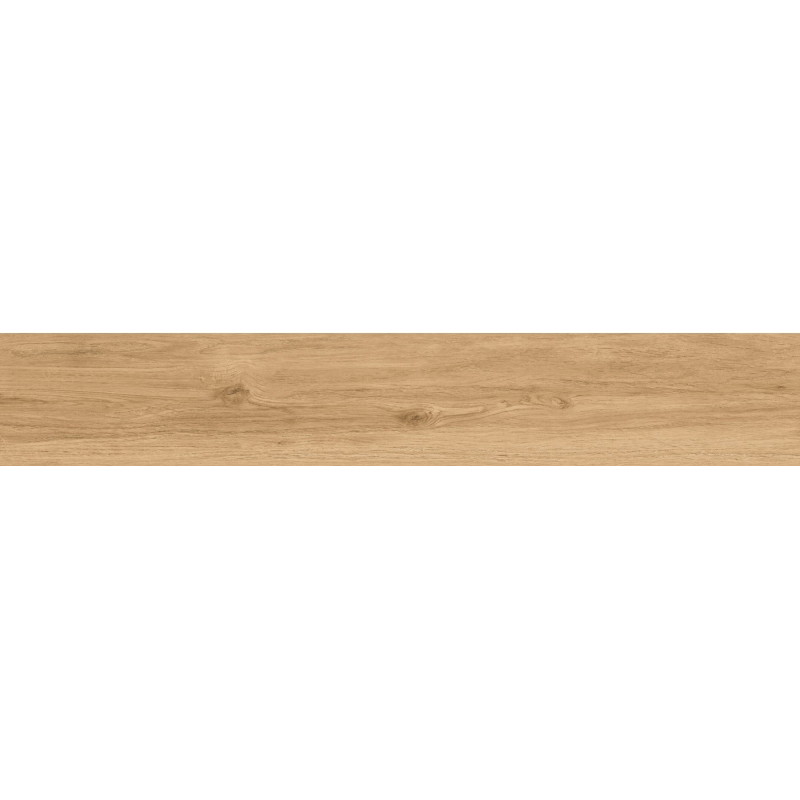 Mexen Meranti Miele glasiertes Feinsteinzeug rektifiziert G1, holzähnliche Boden- und Wandfliese 120 x 20 cm, matt
