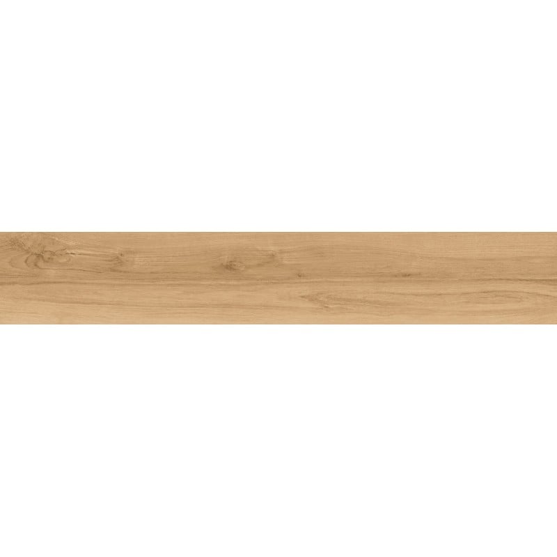 Mexen Meranti Miele glasiertes Feinsteinzeug rekt. G1, holzähnliche Boden- und Wandfliese 120 x 20 cm, matt - TL609-120-020-05