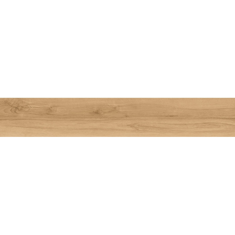 Mexen Meranti Miele glasiertes Feinsteinzeug rektifiziert G1, holzähnliche Boden- und Wandfliese 120 x 20 cm, matt