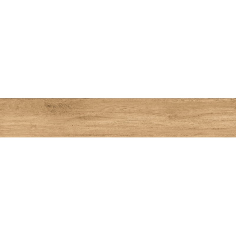 Mexen Meranti Miele glasiertes Feinsteinzeug rekt. G1, holzähnliche Boden- und Wandfliese 120 x 20 cm, matt - TL609-120-020-05