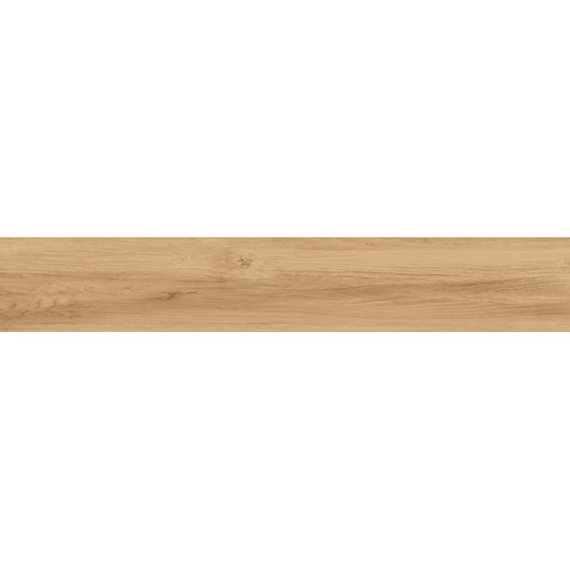 Mexen Meranti Miele glasiertes Feinsteinzeug rekt. G1, holzähnliche Boden- und Wandfliese 120 x 20 cm, matt - TL609-120-020-05