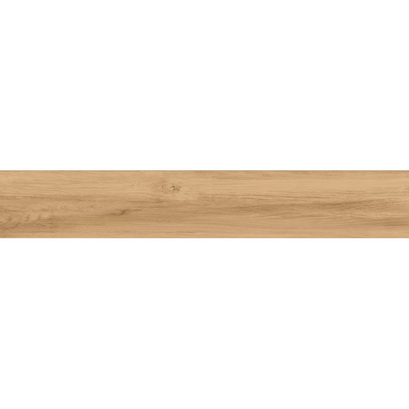 Mexen Meranti Miele glasiertes Feinsteinzeug rektifiziert G1, holzähnliche Boden- und Wandfliese 120 x 20 cm, matt