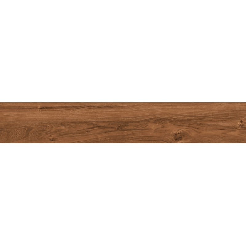 Mexen Meranti Nocciola glasierte Feinsteinzeugfliese rekt. G1, holzähnliche Boden- und Wandplatte 120 x 20 cm, matt