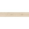 Mexen Hirera Avorio glasiertes Feinsteinzeug rek. G1, holzähnliche Wand- und Bodenfliese 120 x 20 cm, matt - TL611-120-020-00