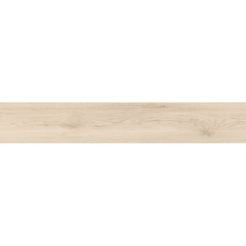 Mexen Hirera Avorio glasiertes Feinsteinzeug rek. G1, holzähnliche Wand- und Bodenfliese 120 x 20 cm, matt - TL611-120-020-00