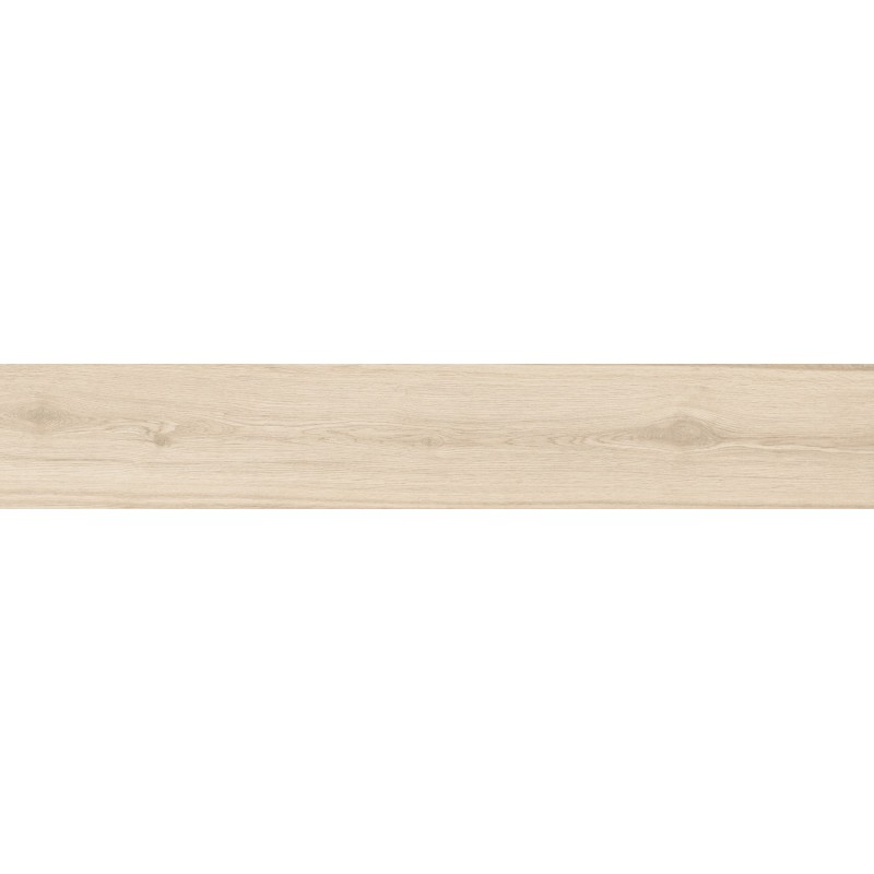 Mexen Hirera Avorio glasiertes Feinsteinzeug rek. G1, holzähnliche Wand- und Bodenfliese 120 x 20 cm, matt - TL611-120-020-00