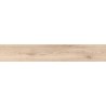 Mexen Hirera Beige glasierte rechteckige Feinsteinzeugfliese G1, holzähnliche Boden- und Wandfliese 120 x 20 cm, matt