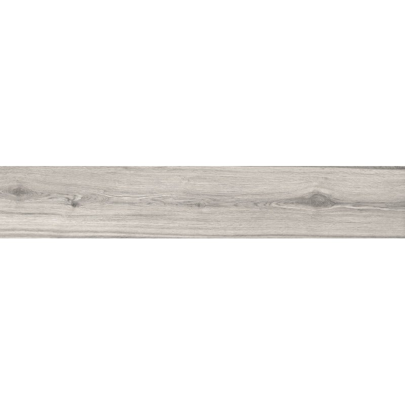 Mexen Hirera Grauer glasierter Feinsteinzeug rekt. G1, holzähnliche Boden-Wandfliese 120 x 20 cm, matt - TL611-120-020-03