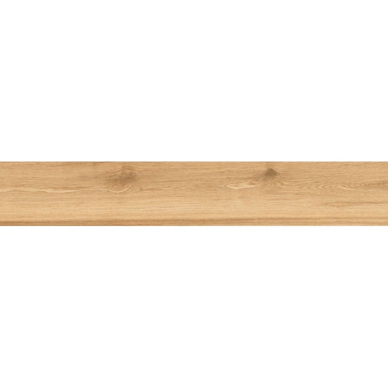 Mexen Hirera Honey glasiertes Feinsteinzeug rektifiziert G1, holzähnliche Boden- und Wandfliese 120 x 20 cm, matt