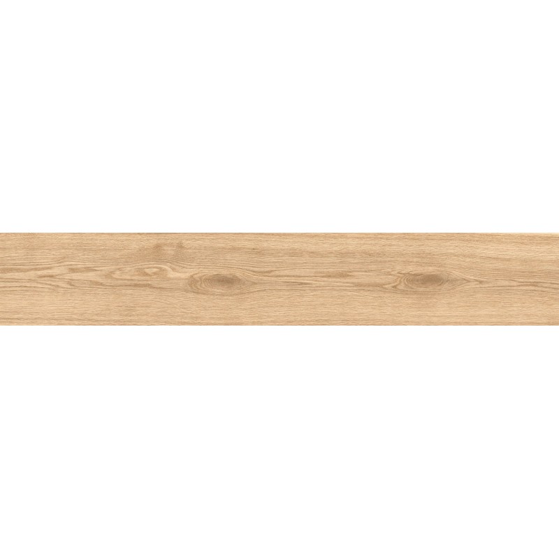 Mexen Hirera Miele glasiertes Feinsteinzeug rekt. G1, holzähnliche Boden- und Wandfliese 120 x 20 cm, matt - TL611-120-020-05