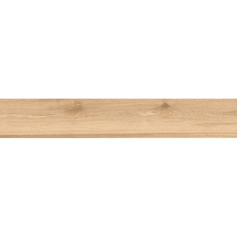 Mexen Hirera Miele glasiertes Feinsteinzeug rekt. G1, holzähnliche Boden- und Wandfliese 120 x 20 cm, matt - TL611-120-020-05