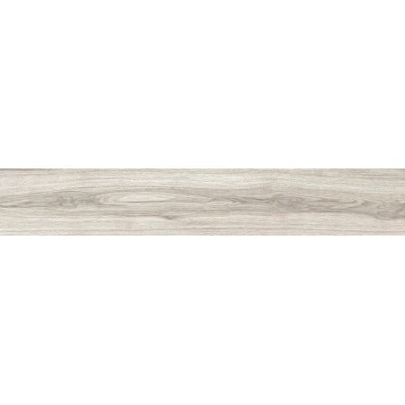 Mexen Hirera Grigio glasierte Feinsteinzeugfliese rekt. G1, holzähnliche Boden-Wandfliese 120 x 20 cm, matt - TL611-120-020-06
