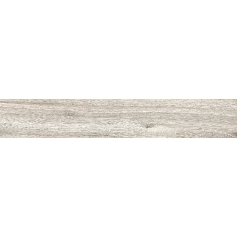 Mexen Hirera Grigio glasierte Feinsteinzeugfliese rekt. G1, holzähnliche Boden-Wandfliese 120 x 20 cm, matt - TL611-120-020-06
