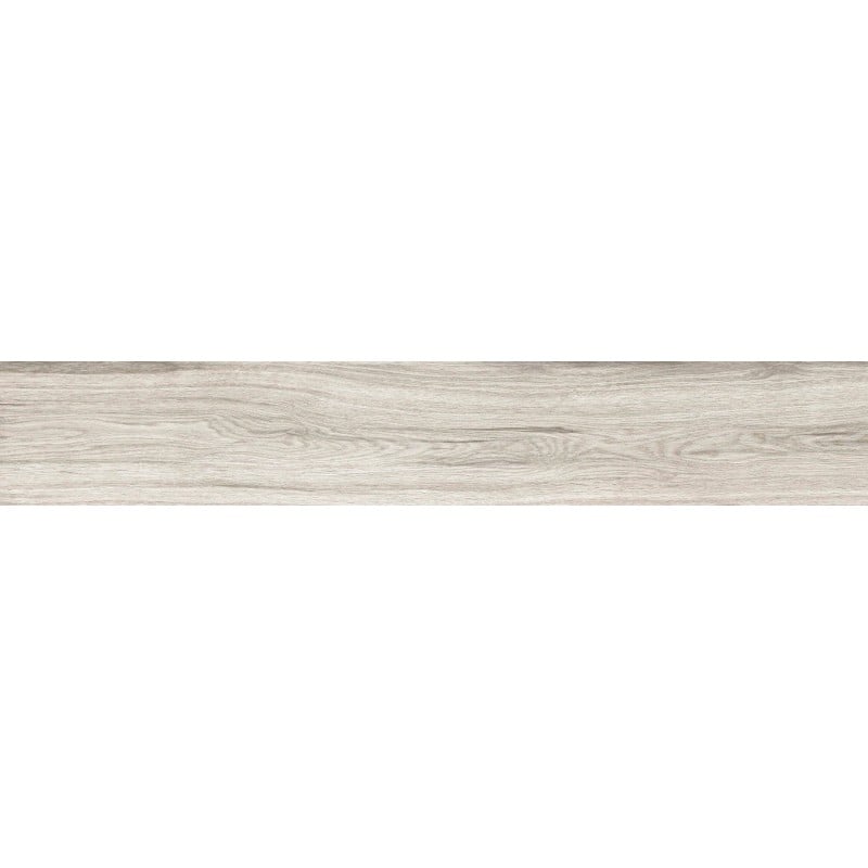 Mexen Hirera Grigio glasierte Feinsteinzeugfliese rekt. G1, holzähnliche Boden-Wandfliese 120 x 20 cm, matt - TL611-120-020-06