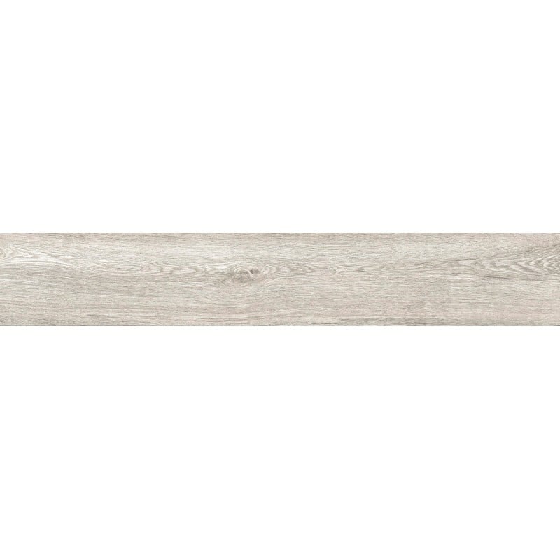 Mexen Hirera Grigio glasierte Feinsteinzeugfliese rekt. G1, holzähnliche Boden-Wandfliese 120 x 20 cm, matt - TL611-120-020-06