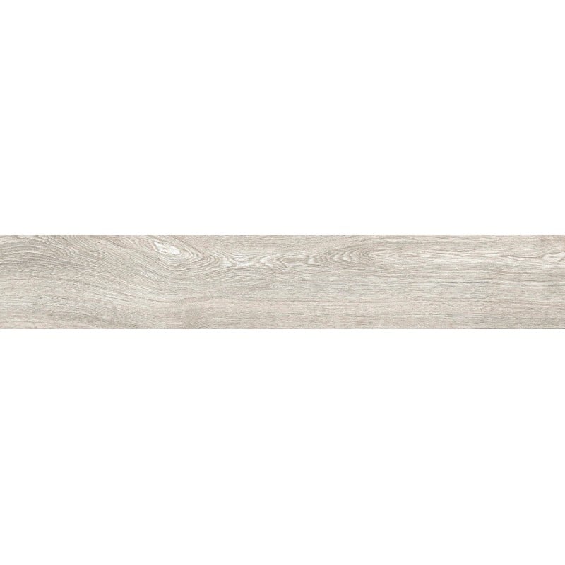 Mexen Hirera Grigio glasierte Feinsteinzeugfliese rekt. G1, holzähnliche Boden-Wandfliese 120 x 20 cm, matt - TL611-120-020-06