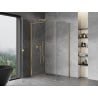 Mexen Mist-B Duschkabine pendelnd 90 x 110 cm, transparent, gold - 8A2T-090-110-50-00