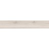 Mexen Hirera Weißes glasiertes Feinsteinzeug rek. G1, holzähnliche Boden- und Wandfliese 120 x 20 cm, matt - TL611-120-020-09