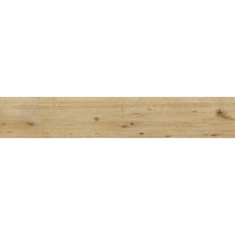 Mexen Cristopher Almond glasiertes Feinsteinzeug rekt. G1, holzähnliche Boden-Wandfliese 120 x 20 cm, Schnitzerei
