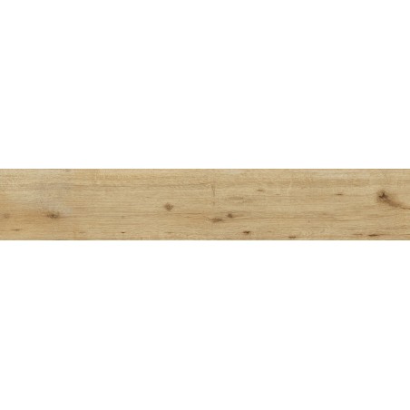 Mexen Cristopher Almond glasiertes Feinsteinzeug rekt. G1, holzähnliche Boden-Wandfliese 120 x 20 cm, Schnitzerei
