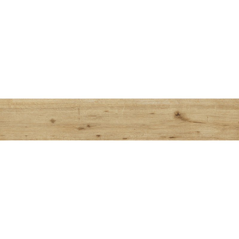 Mexen Cristopher Almond glasiertes Feinsteinzeug rekt. G1, holzähnliche Boden-Wandfliese 120 x 20 cm, Schnitzerei