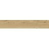 Mexen Cristopher Almond glasiertes Feinsteinzeug rekt. G1, holzähnliche Boden-Wandfliese 120 x 20 cm, Schnitzerei
