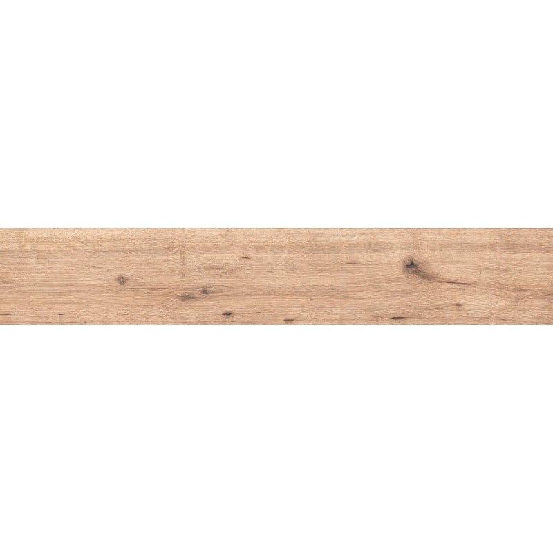 Mexen Cristopher Honey, glasiertes Feinsteinzeug rekt. G1, holzähnliche Boden-Wand-Fliese 120 x 20 cm, Carving