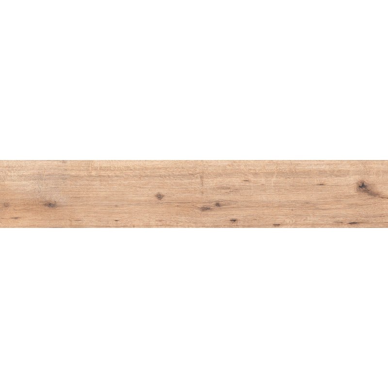 Mexen Cristopher Honey, glasiertes Feinsteinzeug rekt. G1, holzähnliche Boden-Wand-Fliese 120 x 20 cm, Carving