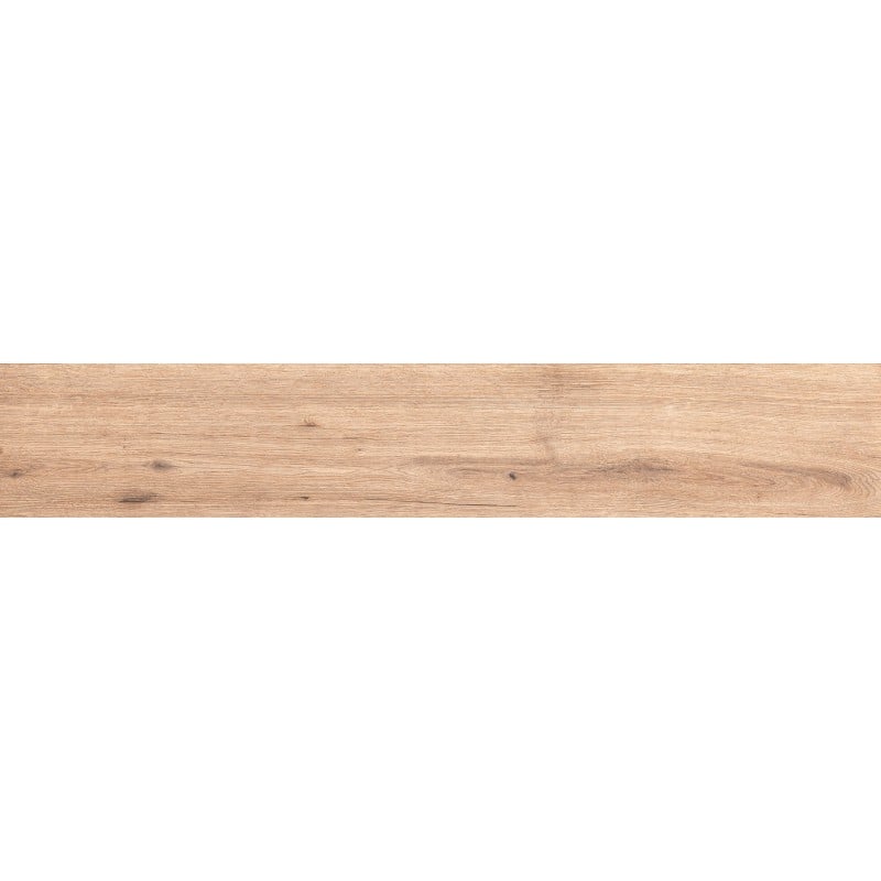 Mexen Cristopher Honey, glasiertes Feinsteinzeug rekt. G1, holzähnliche Boden-Wand-Fliese 120 x 20 cm, Carving