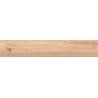 Mexen Cristopher Honey, glasiertes Feinsteinzeug rekt. G1, holzähnliche Boden-Wand-Fliese 120 x 20 cm, Carving