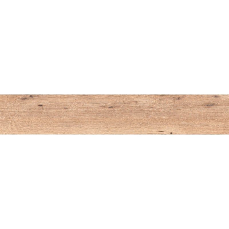 Mexen Cristopher Honey, glasiertes Feinsteinzeug rekt. G1, holzähnliche Boden-Wand-Fliese 120 x 20 cm, Carving