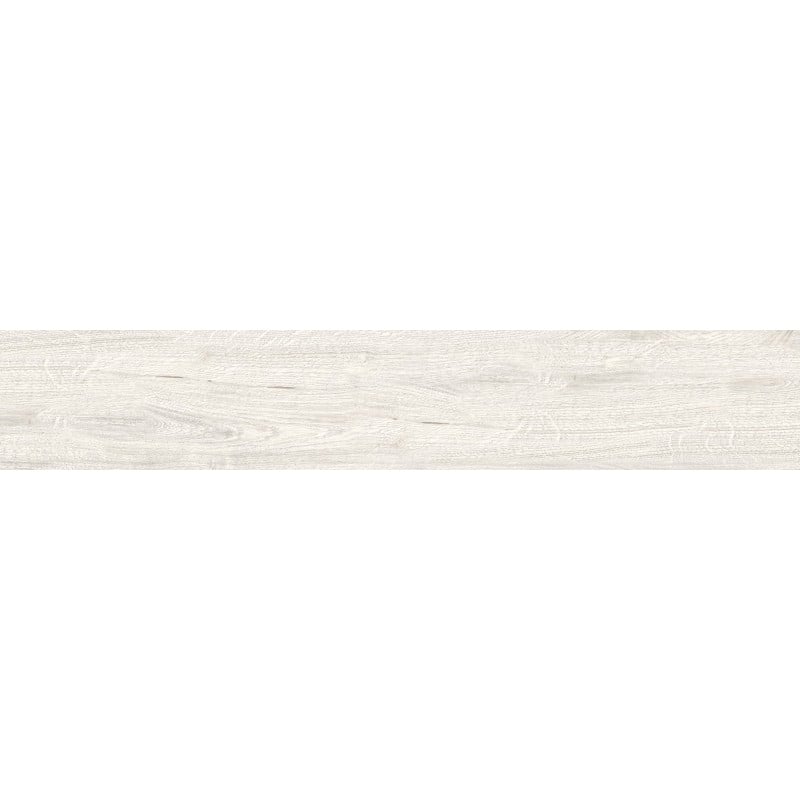 Mexen Wood Ville Bianco glasierte rektifizierte Gresfliese G1, holzähnliche Boden- und Wandfliese 120 x 20 cm, Carving
