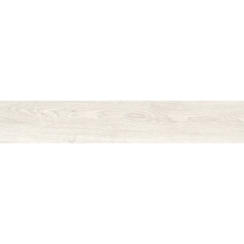 Mexen Wood Ville Bianco glasierte rektifizierte Gresfliese G1, holzähnliche Boden- und Wandfliese 120 x 20 cm, Carving
