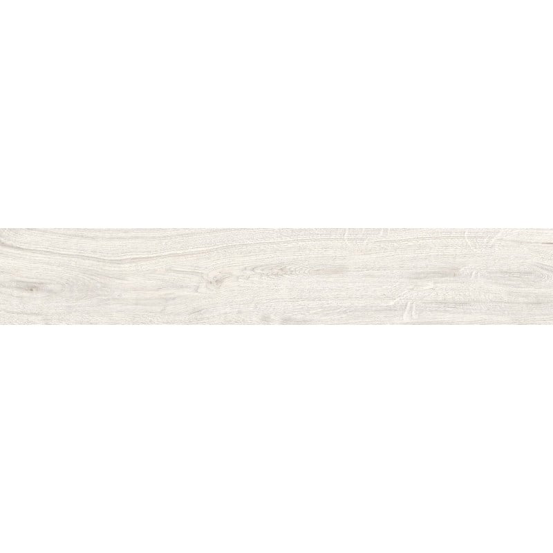 Mexen Wood Ville Bianco glasierte rektifizierte Gresfliese G1, holzähnliche Boden- und Wandfliese 120 x 20 cm, Carving