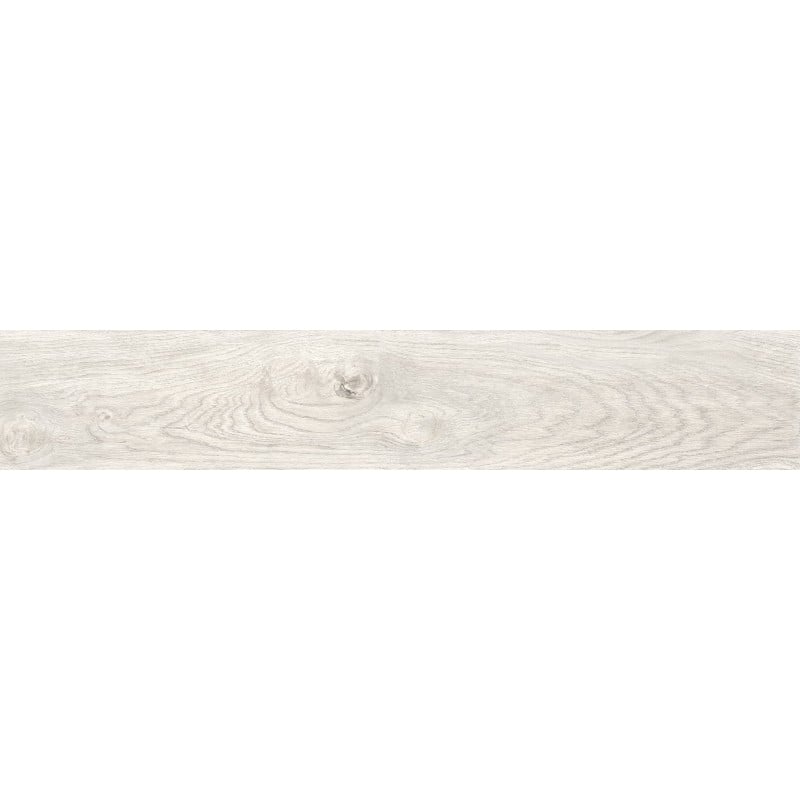 Mexen Wood Ville Bianco glasierte rektifizierte Gresfliese G1, holzähnliche Boden- und Wandfliese 120 x 20 cm, Carving