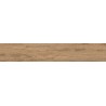 Mexen Wood Ville Braune glasiertes Feinsteinzeug rekt. G1, holzähnliche Boden- und Wandfliese 120 x 20 cm, Carving