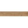 Mexen Wood Ville Braune glasiertes Feinsteinzeug rekt. G1, holzähnliche Boden- und Wandfliese 120 x 20 cm, Carving