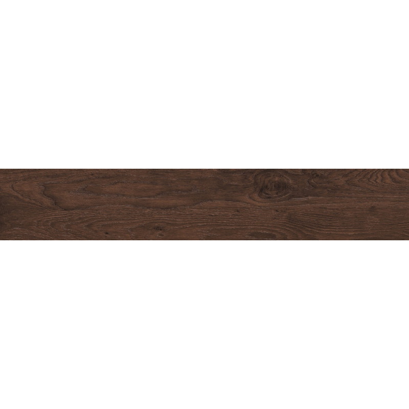Mexen Wood Ville Cherry glasiertes Feinsteinzeug rekt. G1, holzähnliche Fliese für Boden- und Wandverkleidung 120 x 20 cm,
