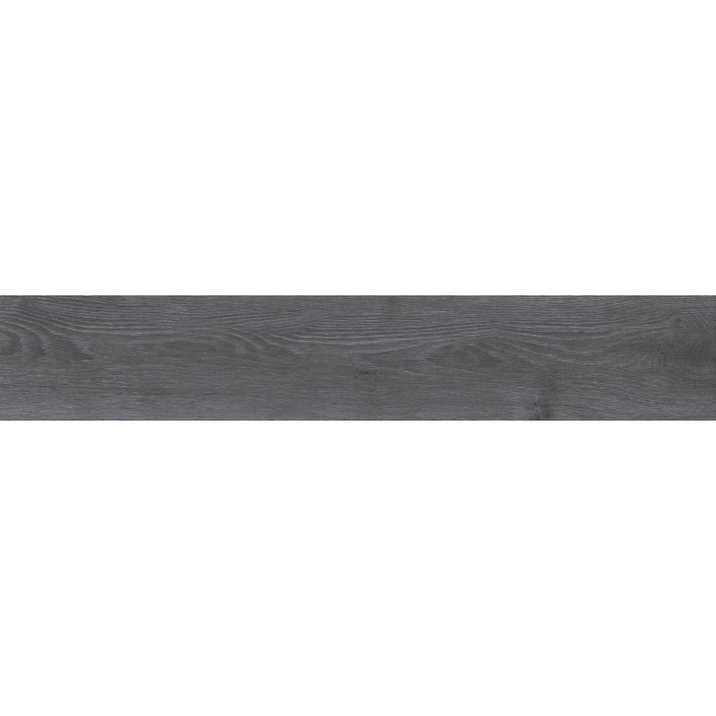 Mexen Wood Ville Stahl Glasiertes Feinsteinzeug rek. G1, holzähnliche Boden- und Wandfliese 120 x 20 cm, Carving