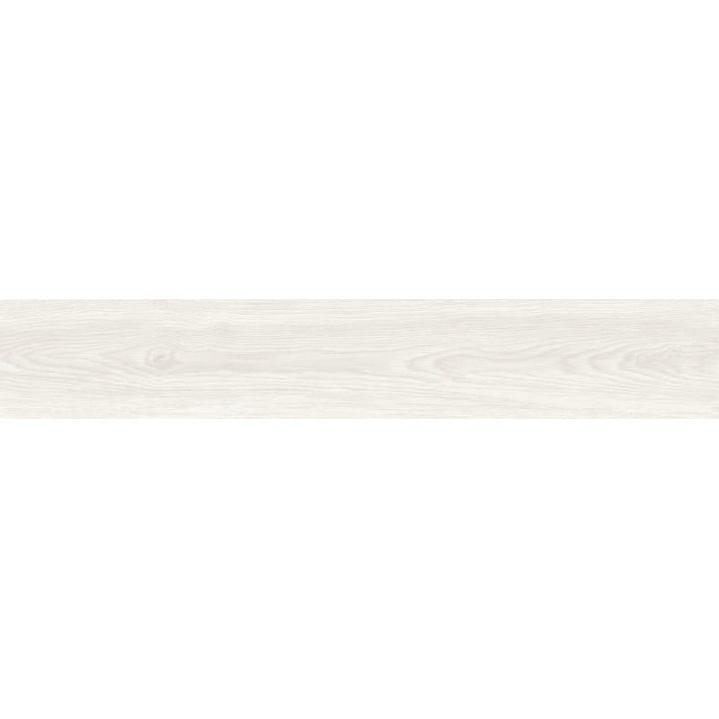 Mexen Savana Bianco glasiertes Feinsteinzeug rekt. G1, holzähnliche Fliese für Boden-Wand 120 x 20 cm, Carving