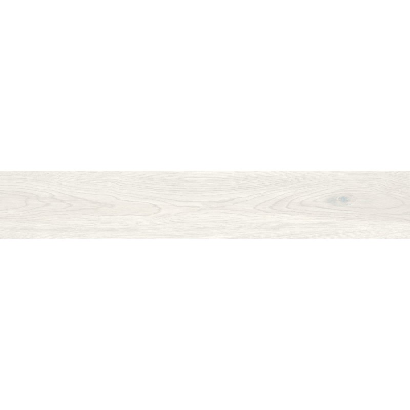 Mexen Savana Bianco glasiertes Feinsteinzeug rekt. G1, holzähnliche Fliese für Boden-Wand 120 x 20 cm, Carving