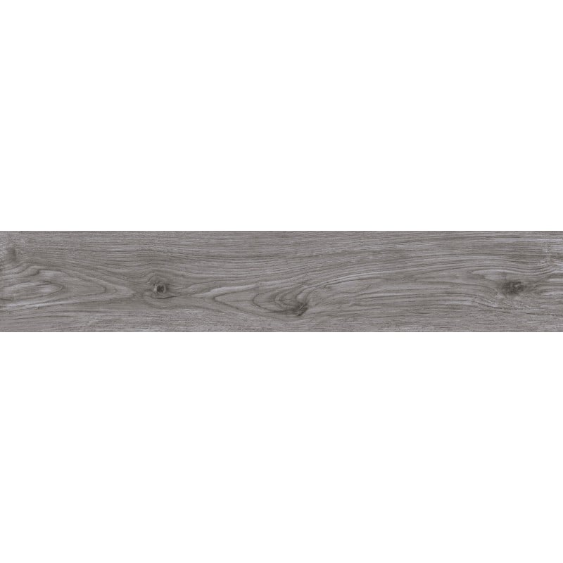 Mexen Savana Grau glasierter Rektifiziert G1, holzähnliche Fliese für Boden- und Wandbeläge 120 x 20 cm, Carving