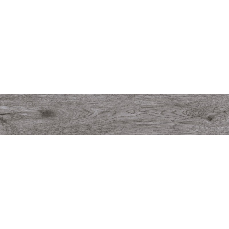 Mexen Savana Grau glasierter Rektifiziert G1, holzähnliche Fliese für Boden- und Wandbeläge 120 x 20 cm, Carving