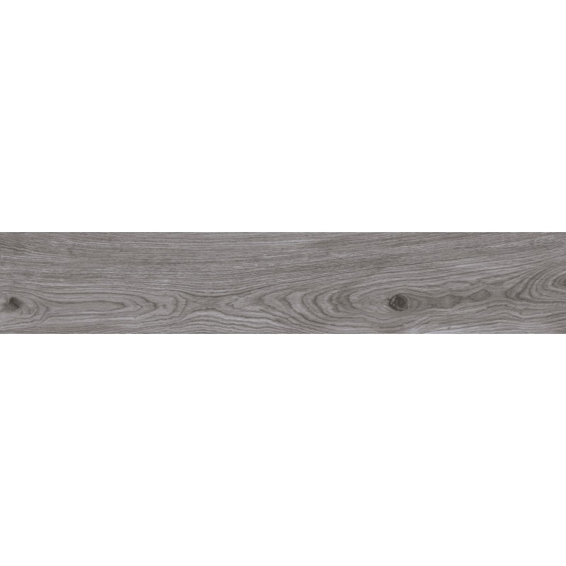 Mexen Savana Grau glasierter Rektifiziert G1, holzähnliche Fliese für Boden- und Wandbeläge 120 x 20 cm, Carving