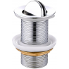 Mexen Drehbarer Klick-Klack-Stöpsel, Chrom - 79913-00