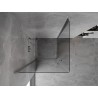 Mexen Mist-B Duo Duschkabine schwenkbar 85 x 85 cm, transparent, Chrom - 8A2-085-085-01-00