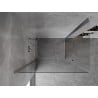 Mexen Mist-B Duo Duschkabine mit Schwingtür 90 x 70 cm, transparent, Chrom - 8A2-090-070-01-00